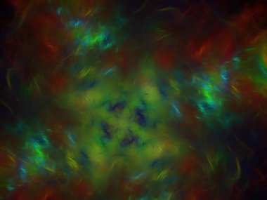 Hayali fraktal arkaplan resmi