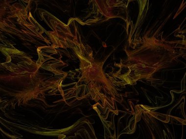 Hayali fraktal arkaplan resmi