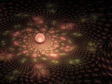 Hayali fraktal arkaplan resmi