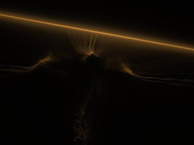 Hayali fraktal arkaplan resmi