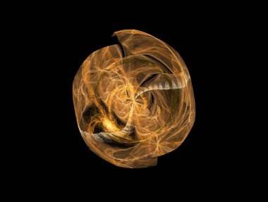 Hayali fraktal arkaplan resmi