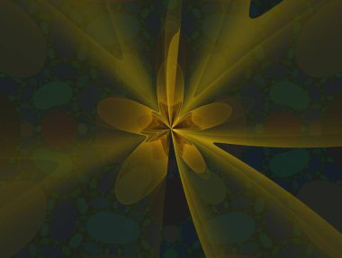 Hayali fraktal arkaplan resmi