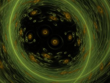 Hayali fraktal arkaplan resmi