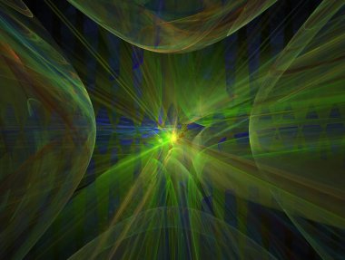 Hayali fraktal arkaplan resmi