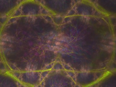 Hayali fraktal arkaplan resmi