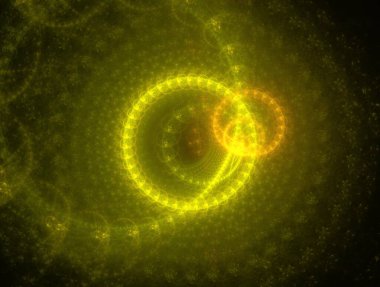 Hayali fraktal arkaplan resmi