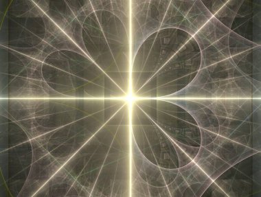 Hayali fraktal arkaplan resmi