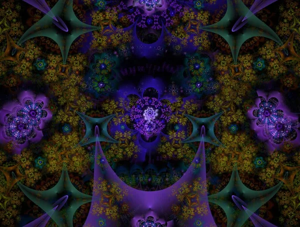 Imaginatory fractal achtergrond Afbeelding — Stockfoto