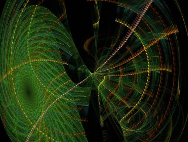 Hayali fraktal arkaplan resmi