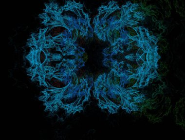 Hayali fraktal arkaplan resmi