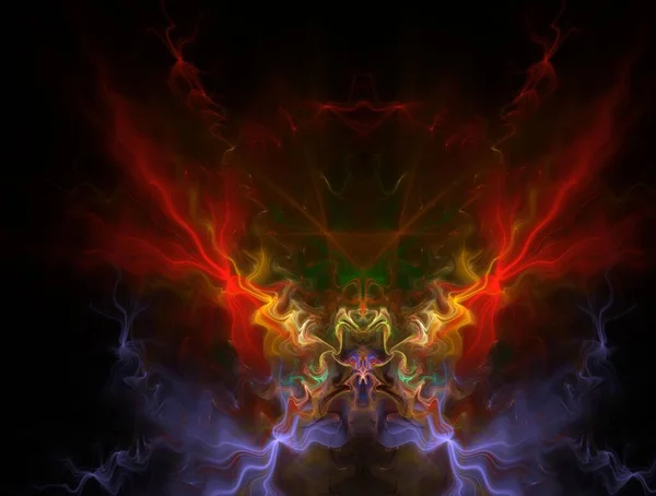 Imaginatory fractal achtergrond Afbeelding — Stockfoto