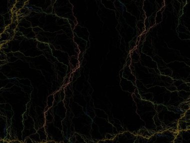 Hayali fraktal arkaplan resmi