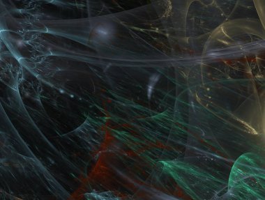 Hayali fraktal arkaplan resmi