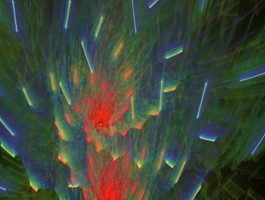 Hayali fraktal arkaplan resmi