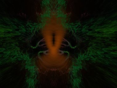 Hayali fraktal arkaplan resmi