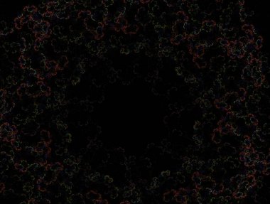 Hayali fraktal arkaplan resmi