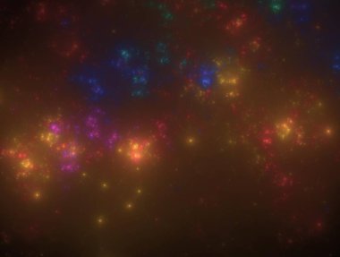 Hayali fraktal arkaplan resmi