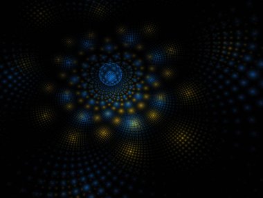 Hayali fraktal arkaplan resmi