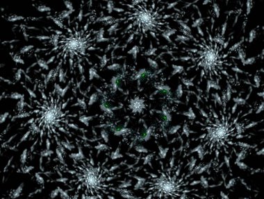 Hayali fraktal arkaplan resmi