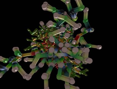 Hayali fraktal arkaplan resmi