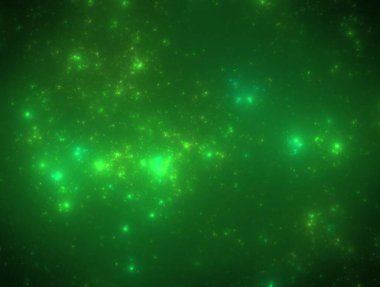 Hayali fraktal arkaplan resmi