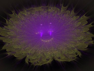 Hayali fraktal arkaplan resmi