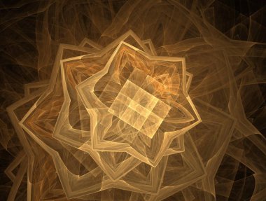 Hayali fraktal arkaplan resmi