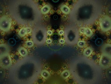 Hayali fraktal arkaplan resmi