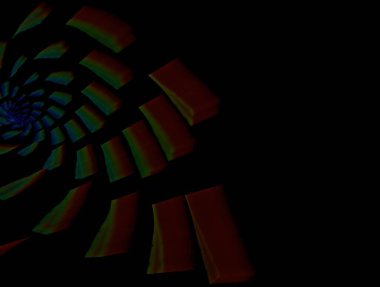 Hayali fraktal arkaplan resmi