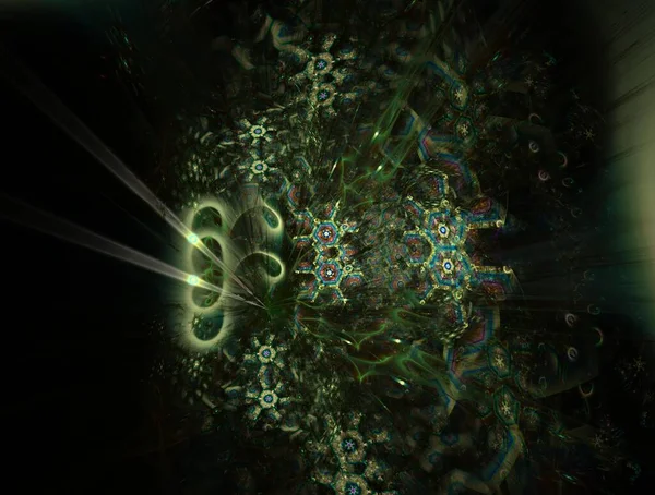 Imaginatory fractal achtergrond Afbeelding — Stockfoto