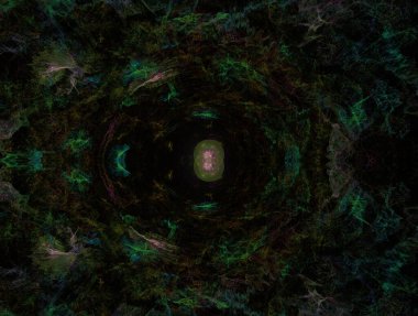 Hayali fraktal arkaplan resmi