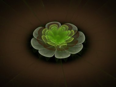 Hayali fraktal arkaplan resmi