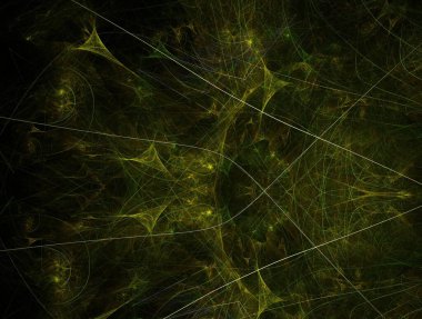 Hayali fraktal arkaplan resmi