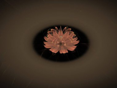 Hayali fraktal arkaplan resmi