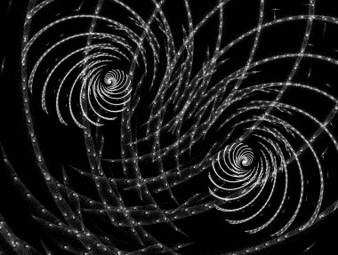 Hayali fraktal arkaplan resmi