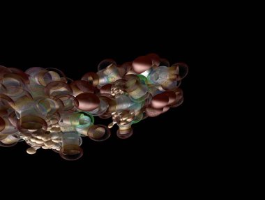 Hayali fraktal arkaplan resmi