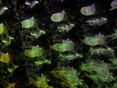 Hayali fraktal arkaplan resmi