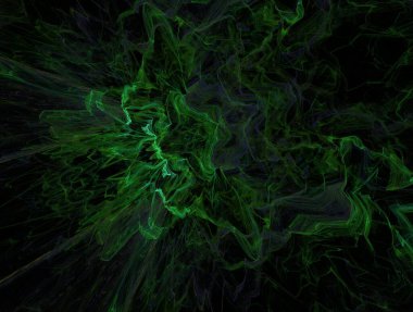 Hayali fraktal arkaplan resmi