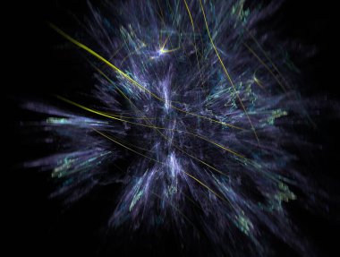 Hayali fraktal arkaplan resmi