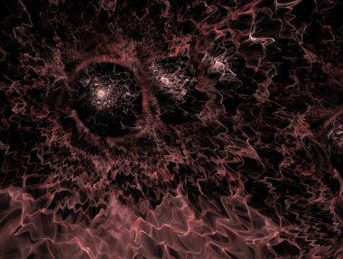 Hayali fraktal arkaplan resmi