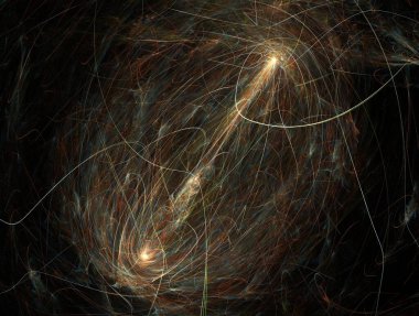 Hayali fraktal arkaplan resmi