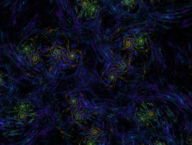 Hayali fraktal arkaplan resmi