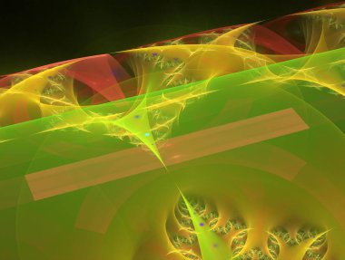 Hayali fraktal arkaplan resmi