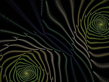 Hayali fraktal arkaplan resmi