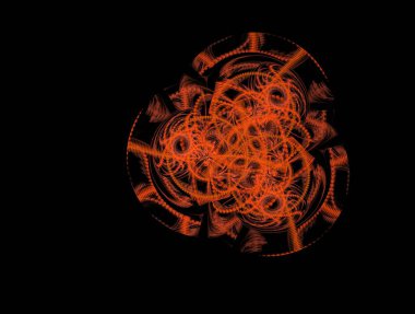 Hayali fraktal arkaplan resmi