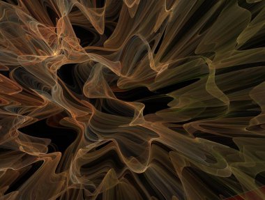 Hayali fraktal arkaplan resmi