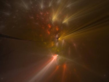 Hayali fraktal arkaplan resmi