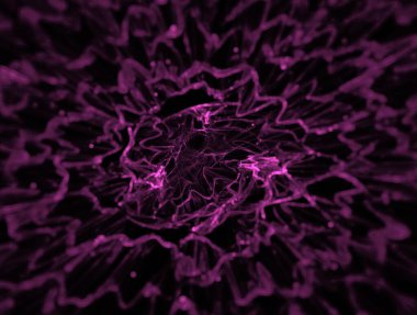 Hayali fraktal arkaplan resmi