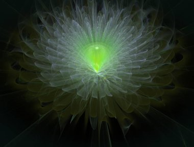 Hayali fraktal arkaplan resmi