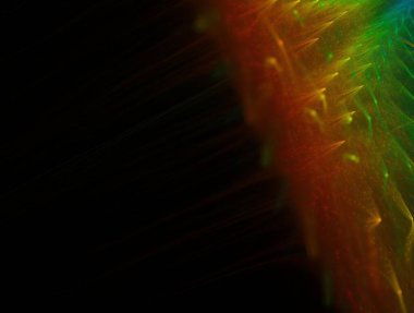 Hayali fraktal arkaplan resmi